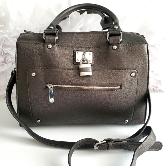 Gray Charming Charlie Satchel/Shoulder Handbag 👜